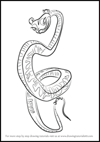 How to Draw Viper from Kung Fu Panda 3