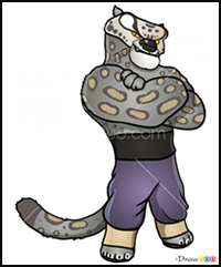 How to Draw Tai Lung, Kung Fu Panda