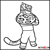How to Draw Tai Lung | Kung Fu Panda