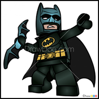 How to Draw Batman, Lego Movie
