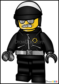 How to Draw Cop, Lego Movie