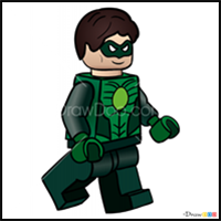 How to Draw Green Lantern, Lego Movie