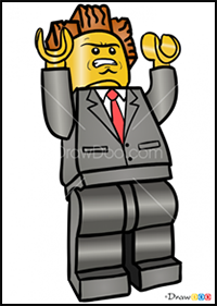 How to Draw Lord Business, Lego Movie