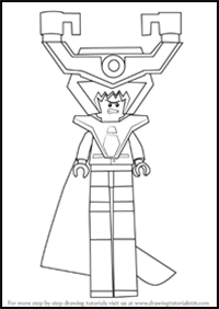 How to Draw Lord Business from the Lego Movie