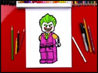 How To Draw Lego Joker