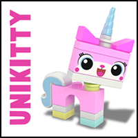 How to Draw Unikitty Minifigure from The Lego Movie in Easy Steps