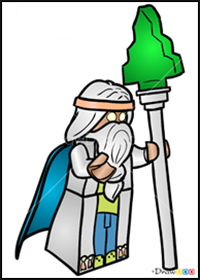 How to Draw Vitruvius, Lego Movie