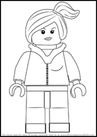 How to Draw Wyldstyle from The LEGO Movie