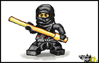 How to Draw Cole from Ninjago