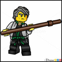 How to Draw Sensei Garmadon, Lego Ninjago