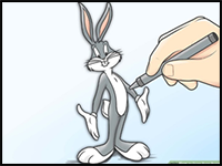 How to Draw Bugs Bunny