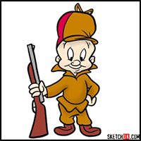 How to Draw Elmer Fudd (Egghead)
