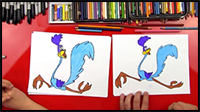 How to Draw a Roadrunner