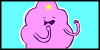 How to Draw Lumpy Space Princess from Adventure Time