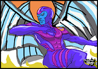 How to Draw Archangel from X-Men
