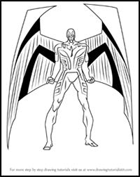 How to Draw Archangel from X-Men