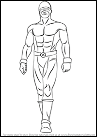 How to Draw Cyclops from X-Men
