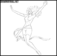 How to Draw Jean Grey