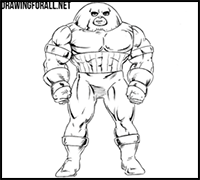 How to Draw Juggernaut