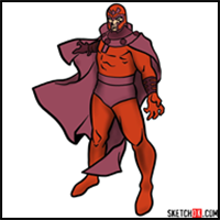 How to Draw Magneto (X-Men)