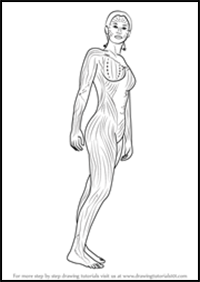 How to Draw Mystique from X-Men