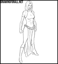 How to Draw Mystique