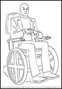 How to Draw Professor X from X-Men