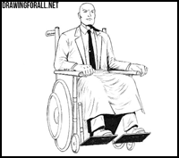 How to Draw Professor X