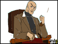 How to Draw Professor X from X-Men
