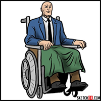 How to Draw Professor X