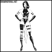 How to Draw Psylocke