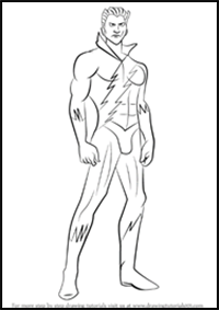 How to Draw Quicksilver from X-Men