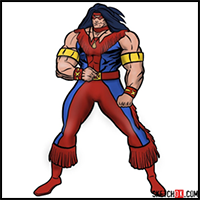 How to Draw Warpath (from Comic Books)