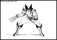 How to Draw Wolverine