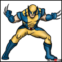 How to Draw Wolverine
