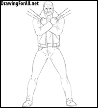 How to Draw Old Man Logan