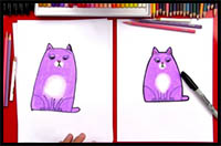 How To Draw Chloe From Secret Life of Pets