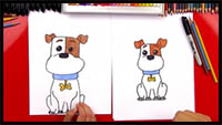 How to Draw Max from The Secret Life of Pets
