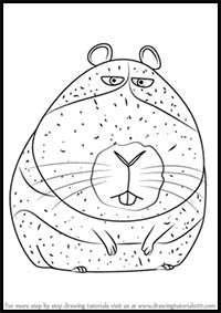 How to Draw Norman from The Secret Life of Pets