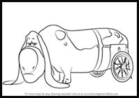 How to Draw Pops from The Secret Life of Pets