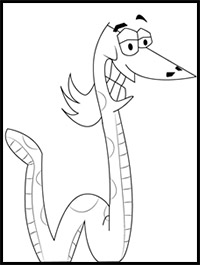 How to Draw Slips Python from My Gym Partner's a Monkey