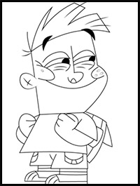 How to Draw Adam Lyon from My Gym Partner's a Monkey