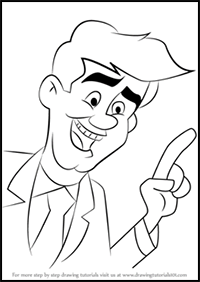 How to Draw Chuck Berost from Looney Tunes