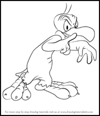 How to Draw Beaky Buzzard from Looney Tunes
