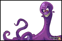 How to Draw Dave, Dr. Octavius Brine from The Penguins Of Madagascar