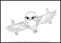 How to Draw Eva from The Penguins of Madagascar