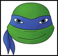 How to Draw Leonardo (TMNT)