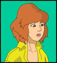 How to Draw April O 'Neil from Teenage Mutant Ninja Turtles