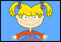 How to Draw Angelica Pickles from Rugrats