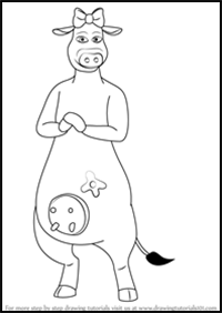 How to Draw Abby from Back at the Barnyard